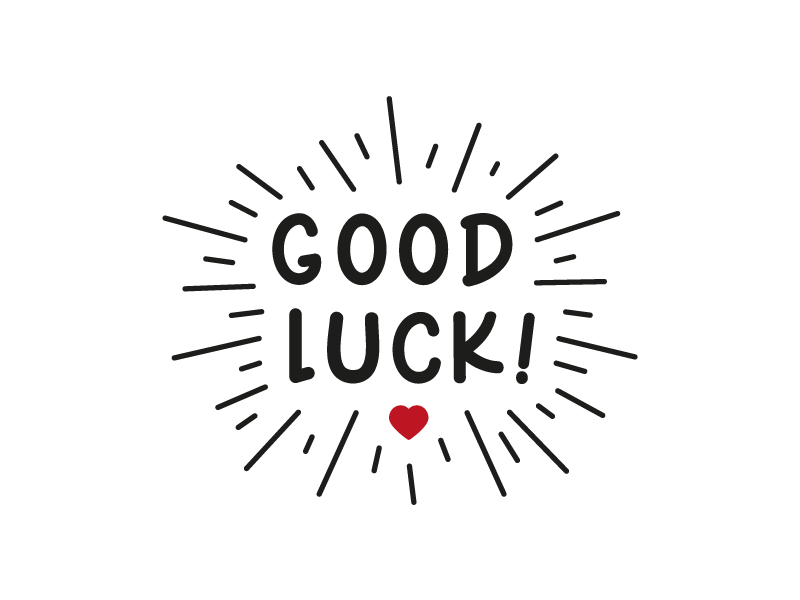 Good Luck | T-Shirt by Roberto Savino ✌? on Dribbble