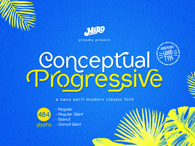 Conceptual Progressive (Font)