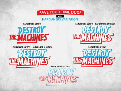 HARDLINERS Font Variation