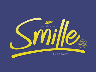 Smille - Solid Brush Font beauty brand brush catchy clean craft cursive font funny handwritten handwritting logotype script smooth swash typography