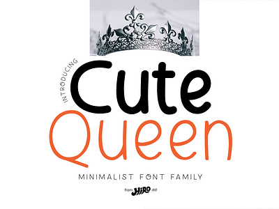 Cute Queen - Minimalist Font Family