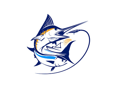 fishing logo buy design logo vector
