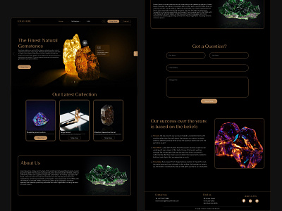 Website Redesign to sell Gems animation branding design ecommerce website figma gems graphic design illustration landing page motion graphics nft marketplace online marketing portfolio website real estate selling website ui ux web website design wordpress