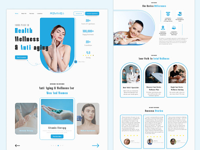New Website Page For Med Spa Franchise beauty clinic branding cosmetics ecommerce website franchise graphic design homepage landing page makeup massage nft marketplace portfolio website service skin care skincare spa therapy ui ux website design