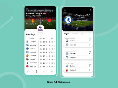 Sport App ui