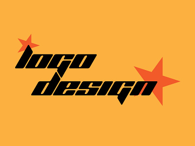 Typo branding colorful coloring design lettering logo logotype minimalist modern typography