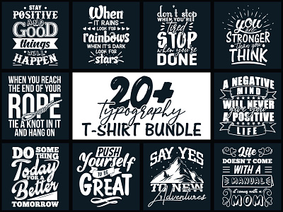 Typography Quote T-shirt Design