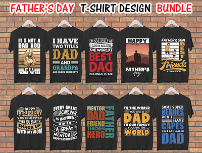 Father's day T-shirt Design Bundle apparel branding branding and identity coloring page custom t shirt design dad t shirt dady tshirt fathers day shirts for grandpa fathers day shirts near me fathers day t shirt sets fathersday logo minimalist new father t shirt print t shirt design t shirt t shirt design t shirt illustration typogaphy typography t shirt