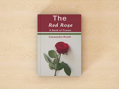 #Red Rose book adobe illustrator adobe photoshop book cover designer