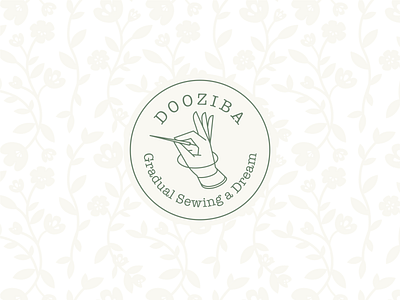 Dooziba branding design hand handmade home illustration illustrator logo logo design logodesign pin sewing vector برند برندینگ تصویرسازی دست لوگو نشانه وکتور