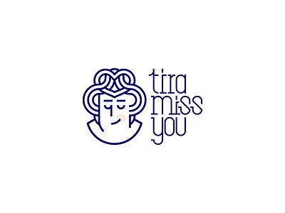 Tira Miss You branding cookies cooky delicious design illustration illustrator logo logo design logodesign logoinspiration love miss miss you pastry pleasure tiramisu typography vector you