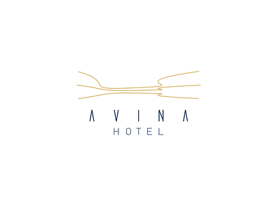 A V I N A Hotel branding design hotel hotel branding hotel logo illustrator iran logo logo design logodesign logoinspiration logolearn logolove logomaker qeshm star stars vector