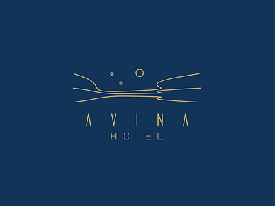 A V I N A Hotel brand branding design hotel hotel logo illustrator iran logo logo design logodesign logoinspiration logolearn logolounge logolove persia persian persianlogo qeshm vector