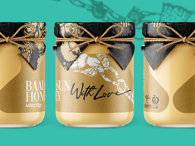 ‌BAALSUN Honey Packaging Design | 2021