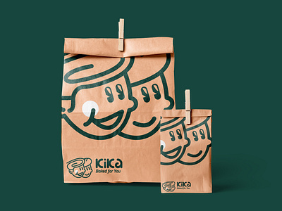 KIKA Cafe Bakery Logo Design | 2022