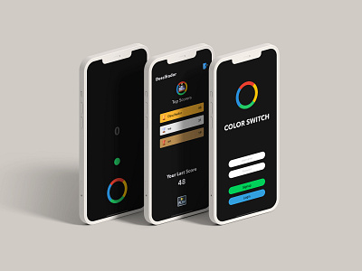 Color Switch iOS Game app app ui game github ios uiux