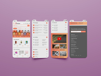 Portchase e-commerce mobile app app clean commerce design e commerce ecommerce minimal typography ui userinterface ux