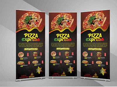 Restaurant Roll Up Banner