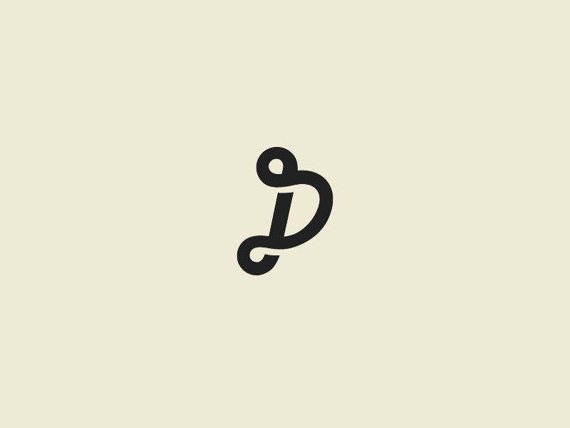 JP: 2 infinite shading collaboration flat shadow jp monogram logo loop