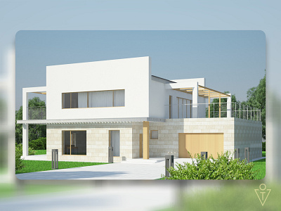 Individual house 3d 3d modeling architecture art design house render