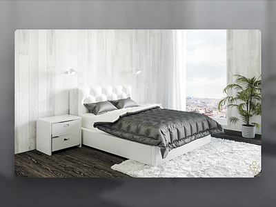 Bedroom interior design (3D)