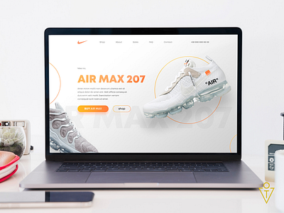 Landing page Nike