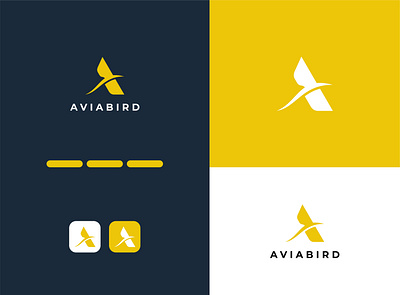 Bird logo app branding clean design flat graphic design illustration lo logo vector