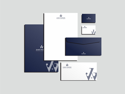 logo letter JW branding clean design flat graphic design logo vector