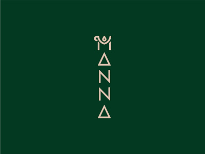 manna coffee shop logo