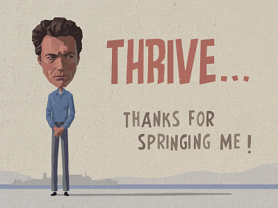 Thank You Thrive alcatraz clint debut eastwood escape flat thanks thrive