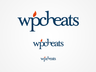 WP Cheats Logo graphic design logo logo design