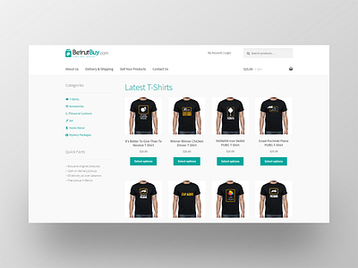 BeirutBuy Online Shop beirut e commerce e commerce design e commerce website lebanon ui design web design web ui design webdesign website website design