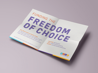 DCAF branding abortion fund branding choice dc dcaf print design workhorse