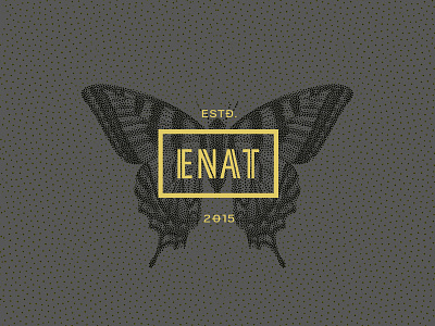 ENAT branding fashion leather logo retail