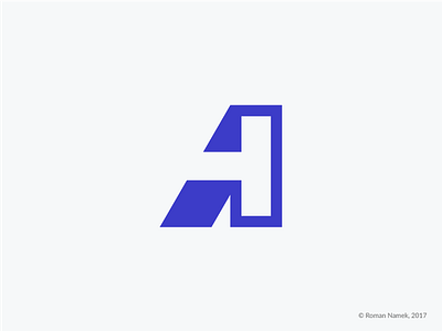 A+H logo minimalism monogram