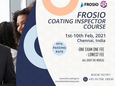 FROSIO COATING INSPECTOR COURSE by onlinecoatings on Dribbble