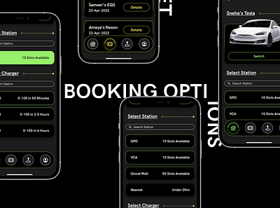 EV Charging App - 2 app design electric vehicle macbook sketch ui ux