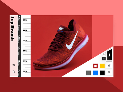 Shoe Store design macbook sketch ui ux webpage website