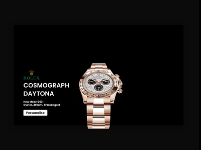 Rolex Cosmograph Daytona Cover Webpage