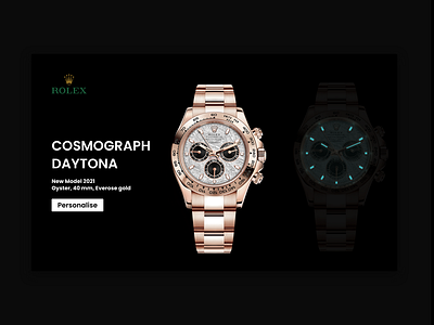 Rolex Cosmograph Daytona Webpage