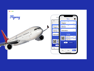 Flight Booking App app branding design flight macbook plane sketch ticket ui ux web design