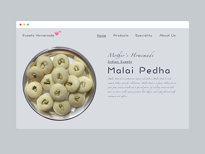 Indian Sweet eShop branding design illustration logo macbook sketch ui ux web design