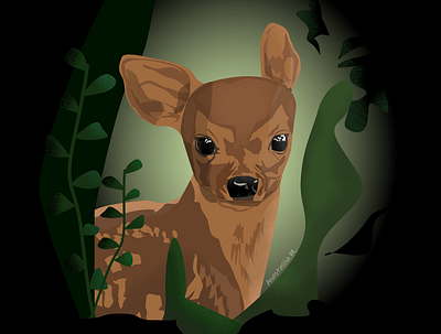 Fawn's illusration adobe illustrator deer design fawn forest forest animals green greens illustration illustrator nature nature art nature illustration noise noise shadow vector vector art vector illustration vectors