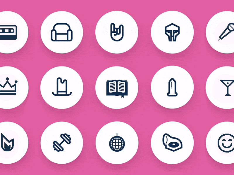 Category Selector Overstate button button animation buttondesign capture categories hoverstates icon set icons icons design interface onboarding overstates ui uidesign uiux ux