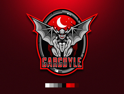Gargoyle Esport Logo branding design esports esports logo illustration logo mascot sports vector