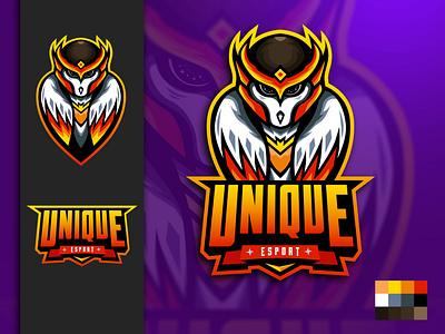 Owl "Unique" Esport Logo Ver.01