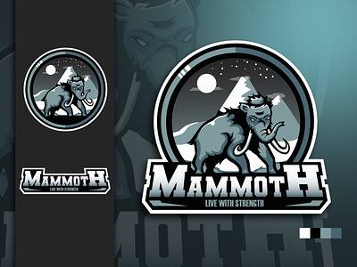 Mammoth Mascot Logo