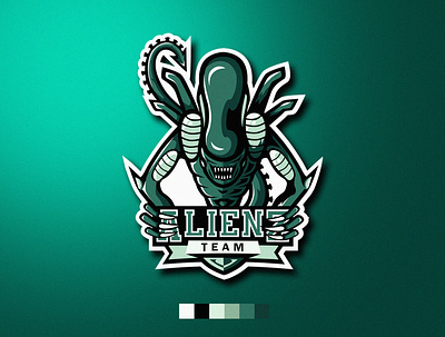 "Alienz" Covenant branding design esports esports logo illustration logo mascot mascot logo sports vector