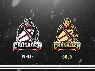 Crusader Mascot Logo