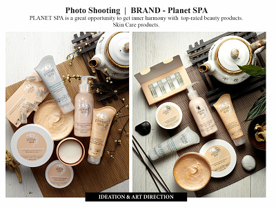 product still life art direction branding brochure layout creative ideation photo shooting smm